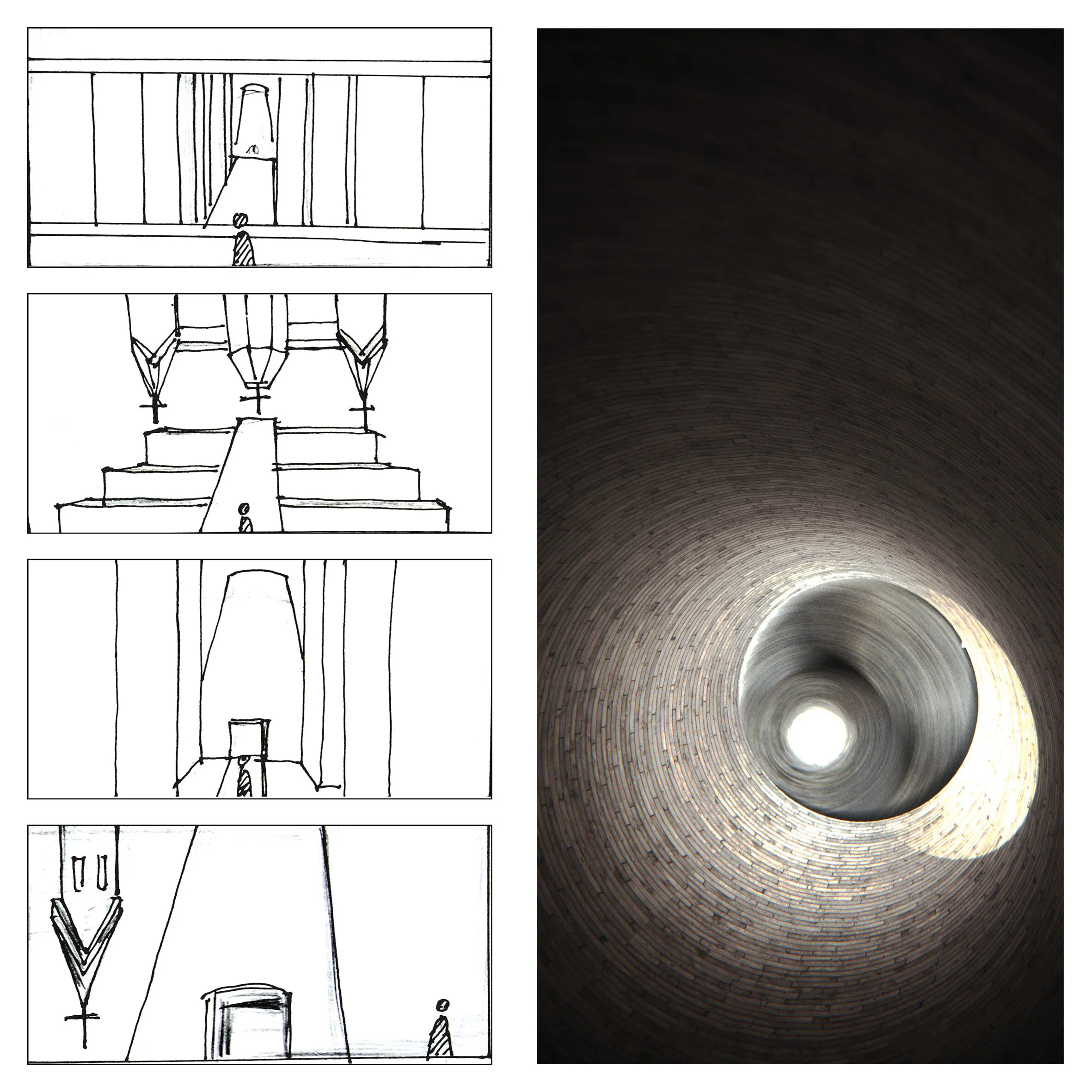Rendering and sketch of Paradiso